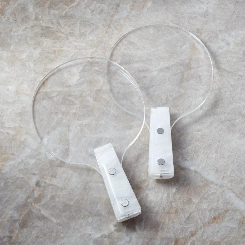 Acrylic Table Tennis Paddles Set Of 2 3 Acrylic Table Tennis Paddles Set Of 2