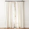 Adirex Neutral Organic Cotton Window Curtain Panel 48''x84'' -Cb2 AdirexNtOgCtn96CrtnPanelSHS23