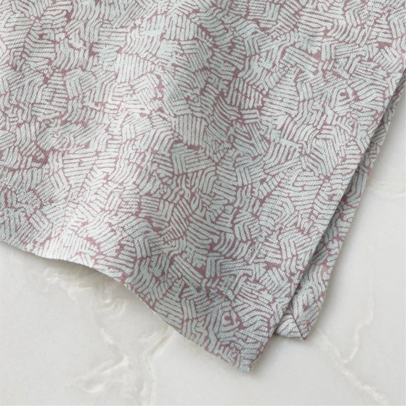 Aerial Blue European Flax Linen Napkin 5 Aerial Blue European Flax Linen Napkin - Image 3