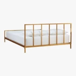 Alchemy Bronze Queen Bed -Cb2 AlchemyBedQueenBronze3QAVF16