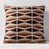 Alte Patterned Outdoor Throw Pillow 23'' -Cb2 AlteWovenODPIllow23SHS23