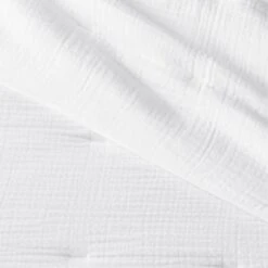 Alto White Organic Cotton Quilt And Shams -Cb2 AltoOrgCttnWhtFQQuiltAVSHF22