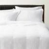 Alto White Organic Cotton Quilt And Shams