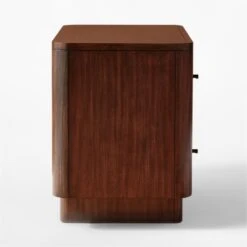 Andora 2-Drawer Wood Nightstand -Cb2 AndoraWoodNightstandSDSSS22
