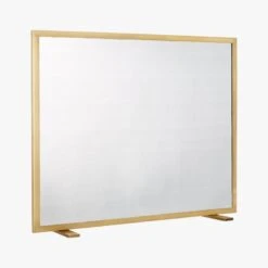 Antique Brass Fireplace Screen 14 Antique Brass Fireplace Screen -Cb2 AntiqueBrssFrplcScrn3QF18