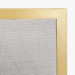 Antique Brass Fireplace Screen 15 Antique Brass Fireplace Screen -Cb2 AntiqueBrssFrplcScrnAVF18