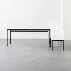 Aptum White Metal Bookcase -Cb2 AptumModularGroup2FHF21