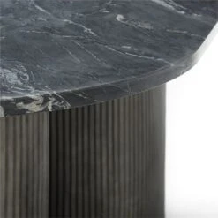 Aster Black Marble And Aluminum Dining Table 16 Aster Black Marble And Aluminum Dining Table -Cb2 AsterMrblNAlmnDnngTableAVSSF22