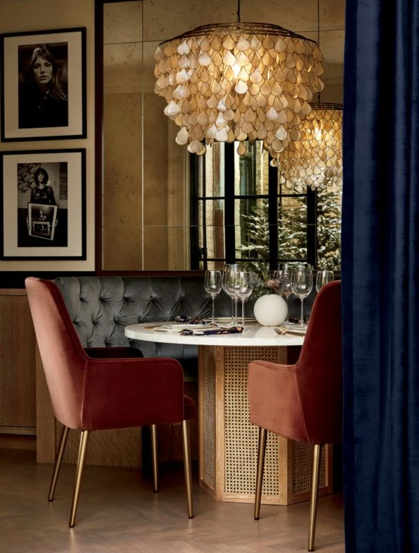 Teardrops Capiz Chandelier 10 Teardrops Capiz Chandelier - Image 8