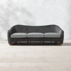 Bacio Outdoor Sofa Cover -Cb2 BacioGreySofaSHS23