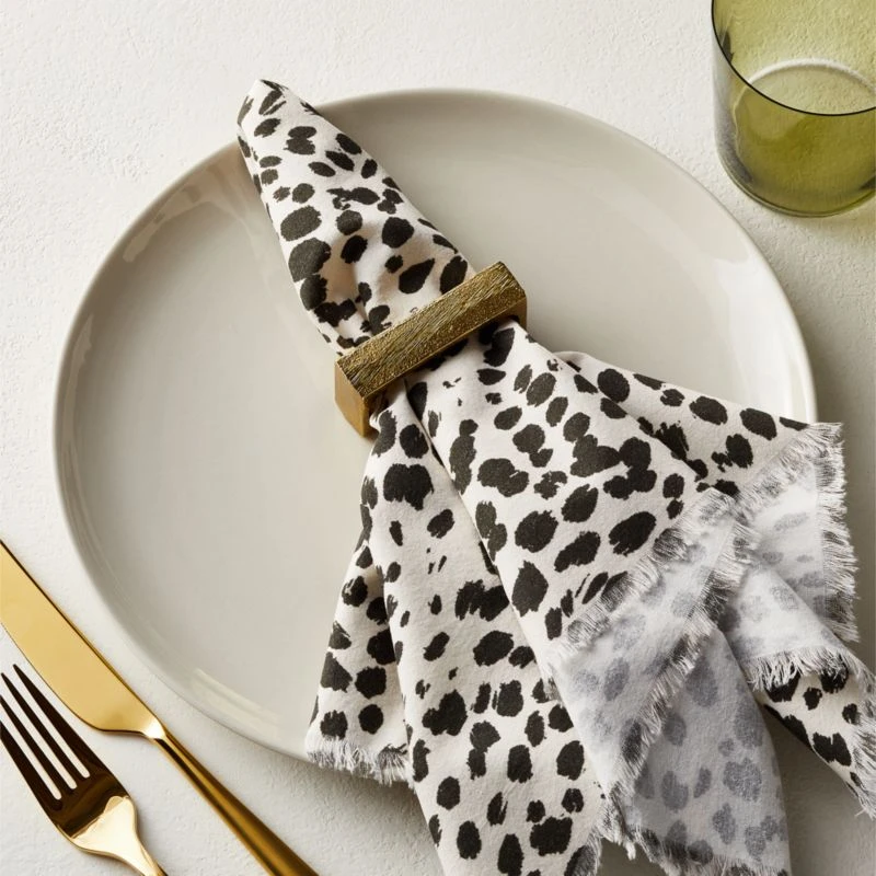 Barre Gold Napkin Rings Set Of 8 5 Barre Gold Napkin Rings Set Of 8 - Image 3