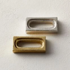 Barre Gold Napkin Rings Set Of 8 9 Barre Gold Napkin Rings Set Of 8 -Cb2 BarreNapkinRingGroupFHF21 1