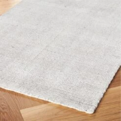 Bass Grey Handloomed Runner Rug 2.5'x12' -Cb2 BassGreyHndlmdRnnr2p5x8AVSHF21
