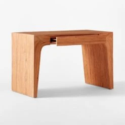 Bayu Rattan Desk With Drawer -Cb2 BayuRattanDesk3QAVSSS22