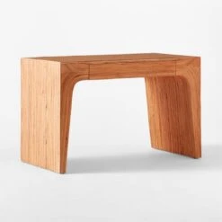 Bayu Rattan Desk With Drawer -Cb2 BayuRattanDesk3QSSS22