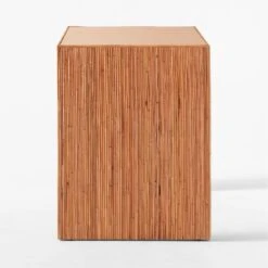 Bayu Rattan Desk With Drawer -Cb2 BayuRattanDeskSDSSS22