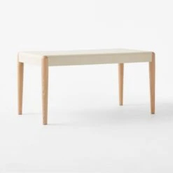 Beto White Shagreen Desk With Drawer -Cb2 BetoIvoryShagreenDesk3QBSSF23