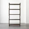 Biscia Brown Burl Wood Bookcase 2 Biscia Brown Burl Wood Bookcase -Cb2 BisciaBookcaseSHF21