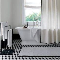 Elton Polished Stainless Steel Soap Pump -Cb2 BlackMarbleTowelRackOC20 1x1