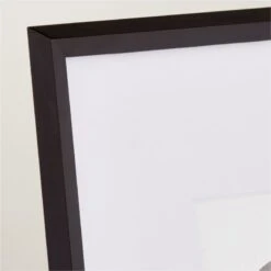 Blaine Black Picture Frame 8"x10" -Cb2 BlaineBlackFrame5X7inAVSHF22