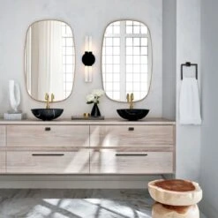 Blaine Matte Black Towel Ring -Cb2 BlaineHardwareEnvmntBlackSHF21