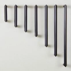 Blaine Matte Black Handle 4" -Cb2 BlaineMttBlackHandleGrpFHS21