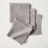 Bolt Grey Linen Napkin Set Of 4 1 Bolt Grey Linen Napkin Set Of 4 -Cb2 BoltGryLnnNapkinsS4SHS22