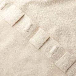 Ivory Boucle Window Curtain Panel 48''x84'' 11 Ivory Boucle Window Curtain Panel 48''x84'' -Cb2 BoucleIvoryCrtn96PanelAV4SHF23