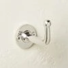 Boule-Inspired Polished Nickel Wall Mount Hook 1 Boule-Inspired Polished Nickel Wall Mount Hook -Cb2 BouleInspiredPlshdNklHookSHF21