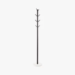 Boulevard Black And Marble Coat Rack -Cb2 BoulevardCoatRackF17