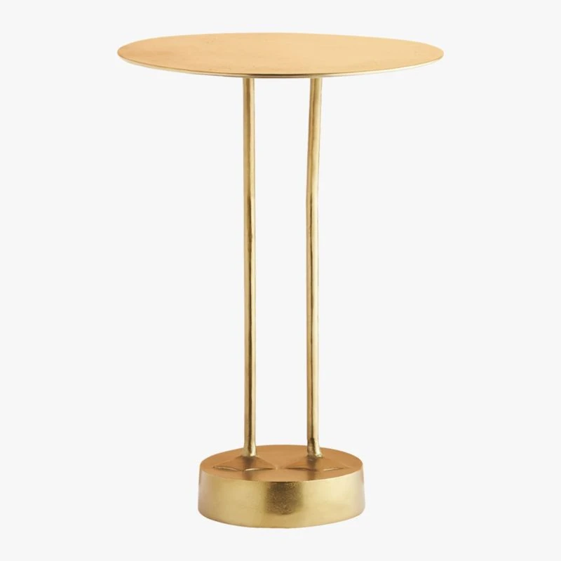 Brass Bird Outdoor Patio Side Table 7 Brass Bird Outdoor Patio Side Table - Image 5