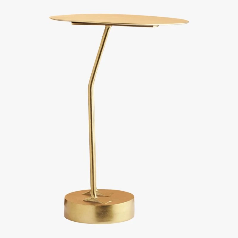 Brass Bird Outdoor Patio Side Table 9 Brass Bird Outdoor Patio Side Table - Image 7