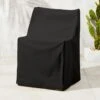 Breton Outdoor Dining Armchair Cover -Cb2 BretonDiningChCoverSHS21
