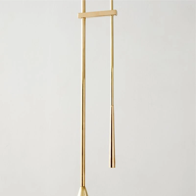 Brio Polished Brass Pendant Light 5 Brio Polished Brass Pendant Light - Image 3