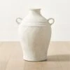 Brise White Jug Vase Tall