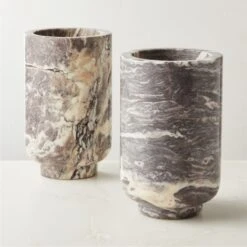 Brix Grey Levanto Marble Wine Chiller 8 Brix Grey Levanto Marble Wine Chiller -Cb2 BrixGyLevantoMblWnChillerAVSHS22