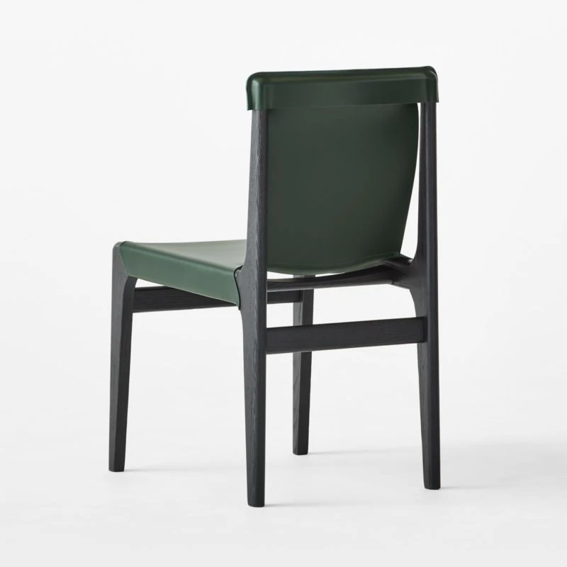 Burano Green Leather Sling Chair 8 Burano Green Leather Sling Chair - Image 6