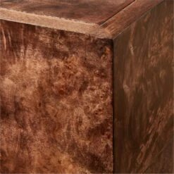 Burl Wood Foosball Table -Cb2 BurlFoosballTableHolAV4SHF22