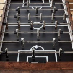 Burl Wood Foosball Table -Cb2 BurlFoosballTableHolAVSHF22