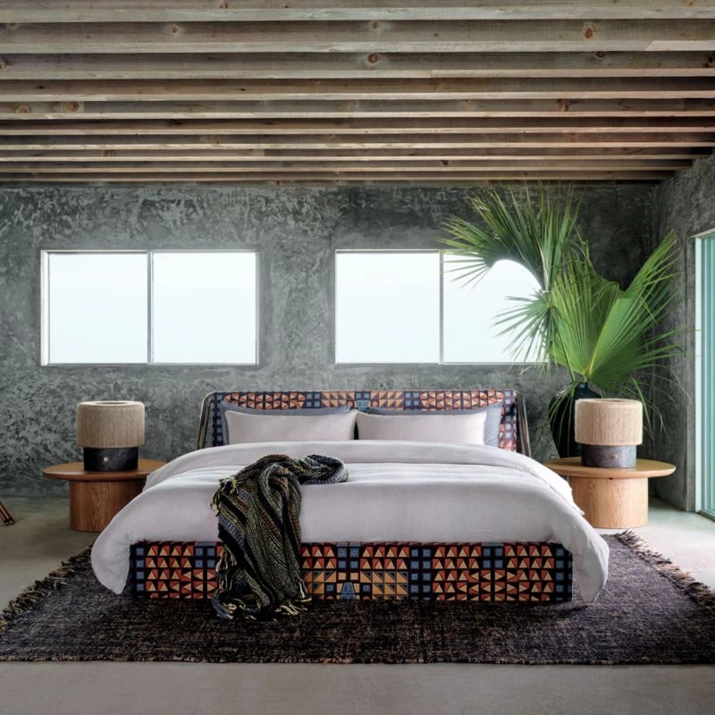 Leno Black And Natural Handwoven Jute Area Rug 5'x8' 6 Leno Black And Natural Handwoven Jute Area Rug 5'x8' - Image 4