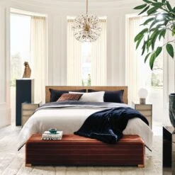 Border EUROPEAN FLAX™-Certified Linen White And Black Duvet Cover And Shams -Cb2 CB2FA22 04A Hero