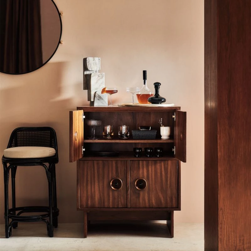 Coba Black Rattan Counter Stool Set Of 2 4 Coba Black Rattan Counter Stool Set Of 2 - Image 2