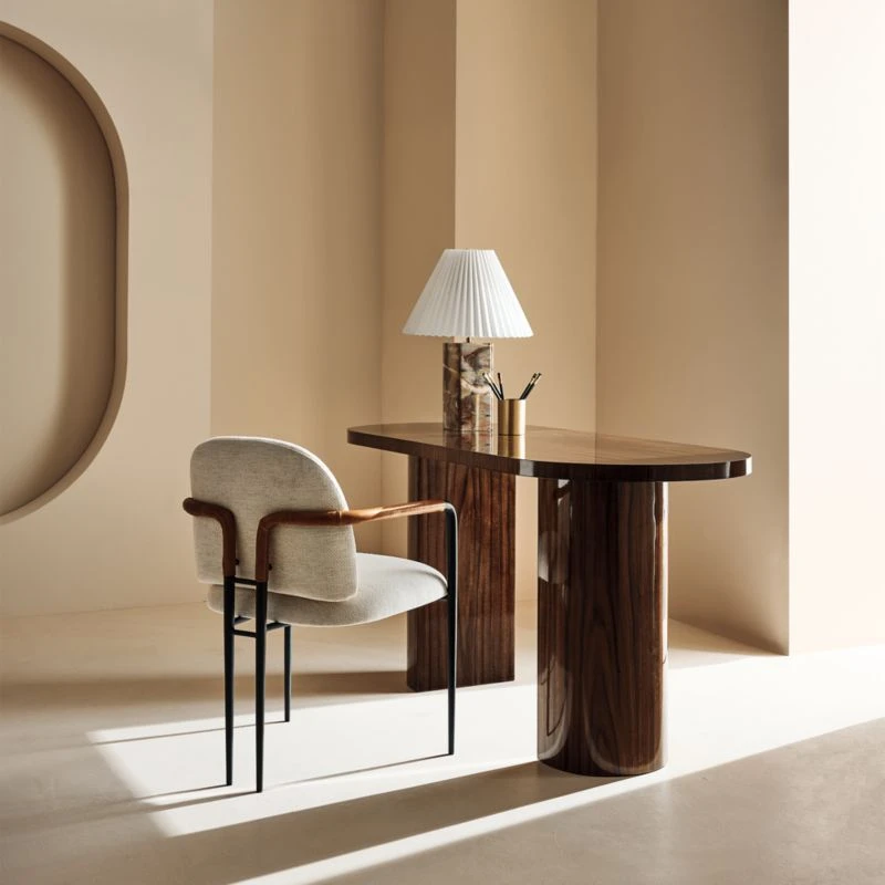 Avont Upholstered Metal Dining Armchair 4 Avont Upholstered Metal Dining Armchair - Image 2