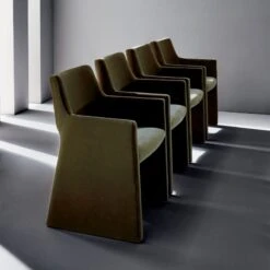 Foley Olive Green Dining Armchair Set Of 4 -Cb2 CB2FA22 EDT TEMPTED 42