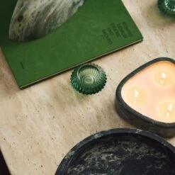 Orcino Green Marble Fruit Bowl -Cb2 CB2FA23 09B Det 013