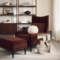 Rumiere Handloomed Ivory Viscose Area Rug 5'x8' -Cb2 CB2FA23 15A 035 V1