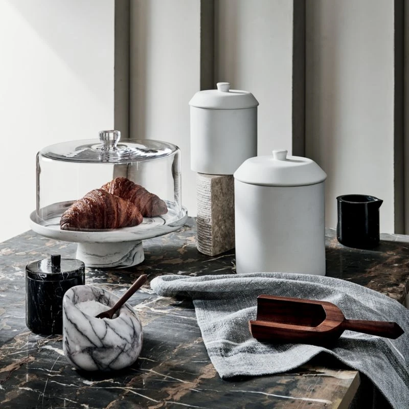 Keep It Neutral Marble Sugar Bowl With Lid 4 Keep It Neutral Marble Sugar Bowl With Lid - Image 2