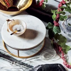 Miles Marble Serving Bowl -Cb2 CB2HOL21 14B heroOC21 1x1