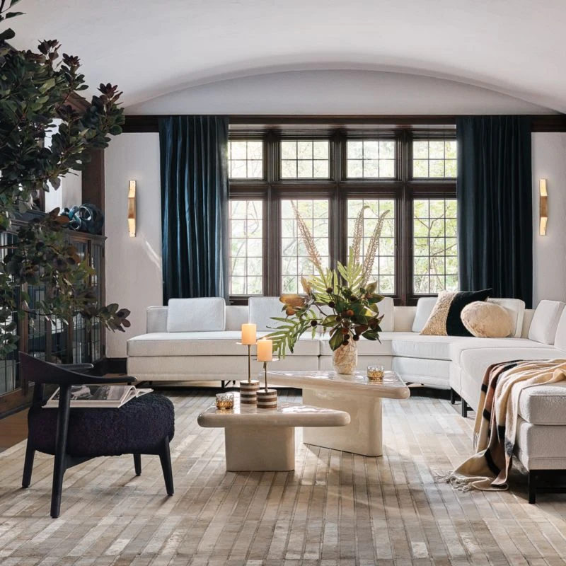 Two-Tone Sheepskin Fur Throw Pillow With Feather-Down Insert 20" 6 Two-Tone Sheepskin Fur Throw Pillow With Feather-Down Insert 20" - Image 4