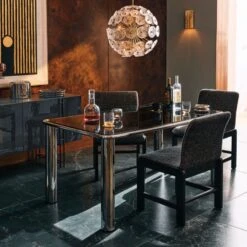 Nero Black Marble Credenza -Cb2 CB2HOL22 05C V1